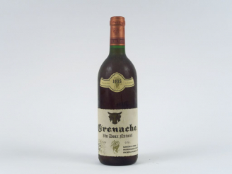 Vente aux enchères 1 BOUTEILLE GRENACHE BIANCHETTI FRERES - 1985