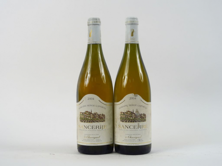 2 BOUTEILLES SANCERRE DOMAINE S. LAPORTE - 2004