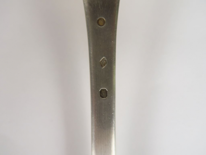 Louche en argent, poinçon Vieillard. Poids. 269 gr