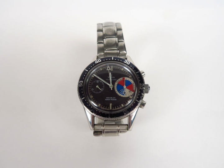 YEMA. YachtingGraf Patent Pending Chronographe bracelet en acier. Boît