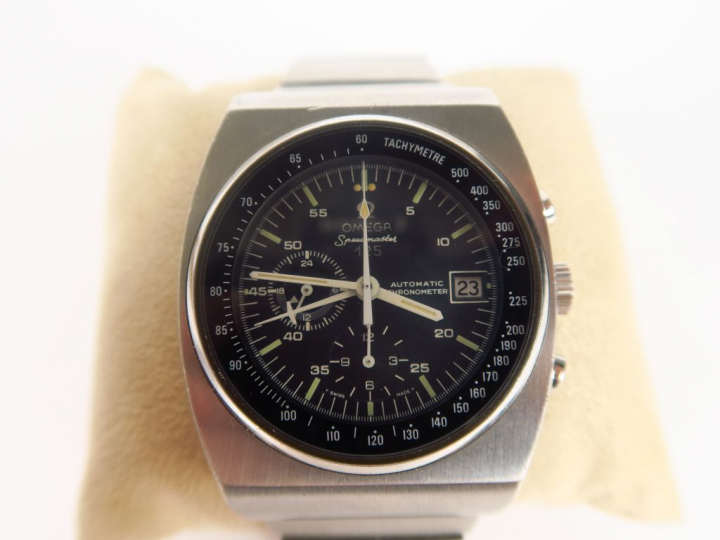 OMEGA. Speedmaster 125. Chronographe bracelet en acier. Boîtier fond v