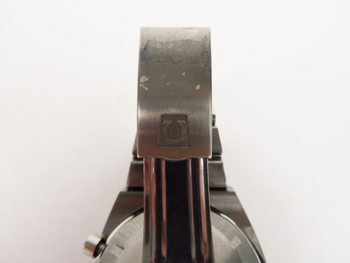 OMEGA. Speedmaster 125. Chronographe bracelet en acier. Boîtier fond v