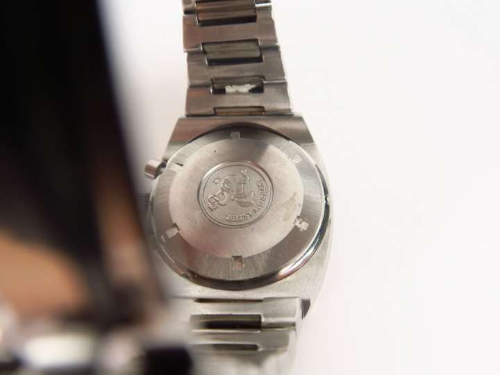 OMEGA. Speedmaster 125. Chronographe bracelet en acier. Boîtier fond v