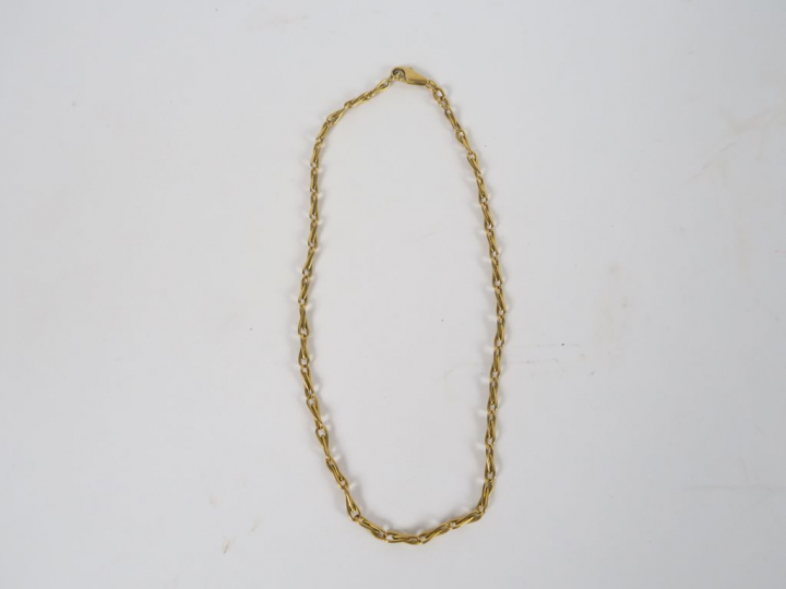 Chaine en or.  Poids. 17,4 gr