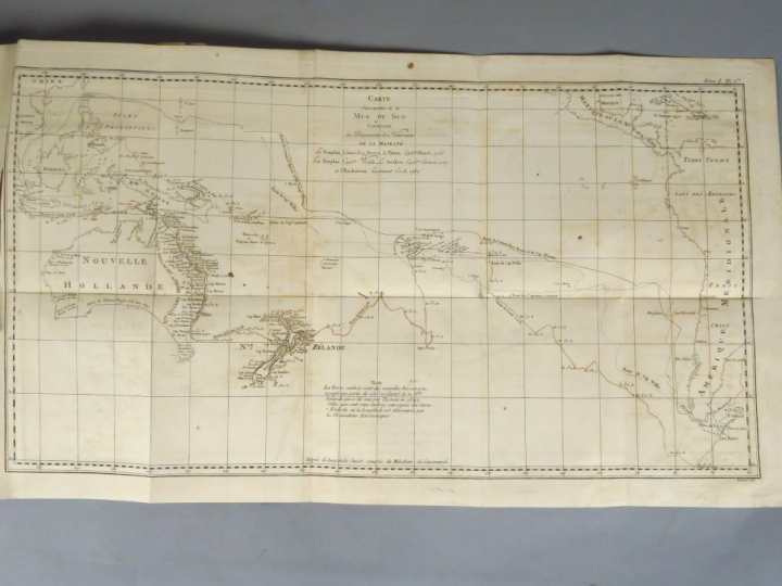 COOK (James). Relation des voyages entrepris par ordre de sa Majesté b