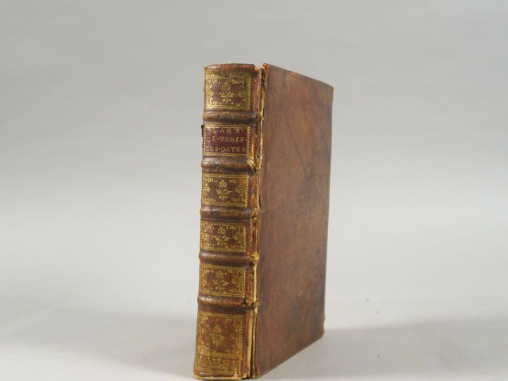 [DANTINE, CLEMENCET]. L'Art de vérifier les dates des faits historique