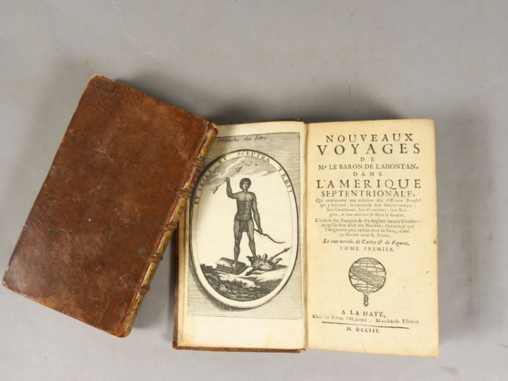 LA HONTAN (Baron l'Honoré de). Nouveaux voyages dans l'Amérique septen