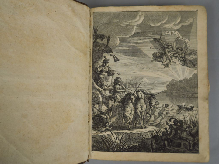 SAINT-AMANT. Moyse sauvé. Idyle héroïque. Paris, Augustin Courbé 1653.
