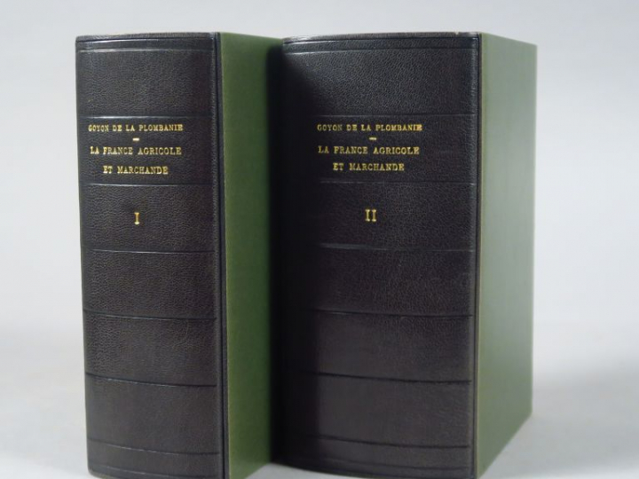 [GOYON DE LA PLOMBANIE. Henri]. La France agricole et marchande. Avign