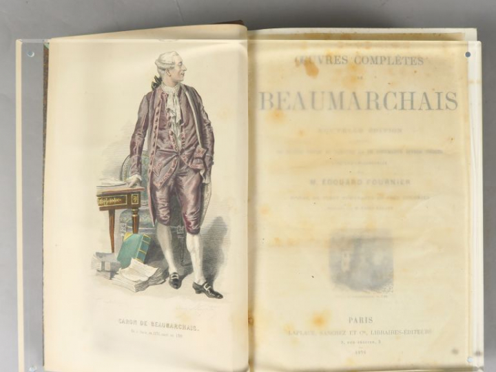 BEAUMARCHAIS. Œuvres complètes, augm. de quatre pièces de théâtre et d