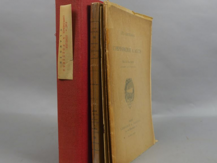 [Histoire de l'Imprimerie]. – CLAUDIN (A.). Monuments de l'Imprimerie 