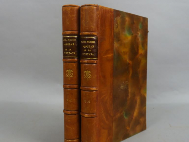 COSSIO (José M. de) y MAZA SOLANO (Tomás). Romancero Popular de la Mon