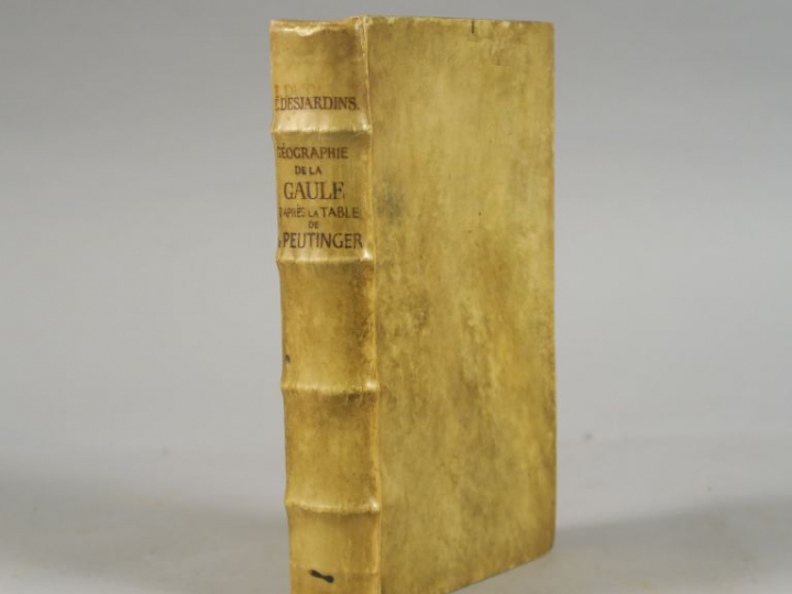 DESJARDINS (Ernest). Géographie de la Gaule d'après la table de Peutin