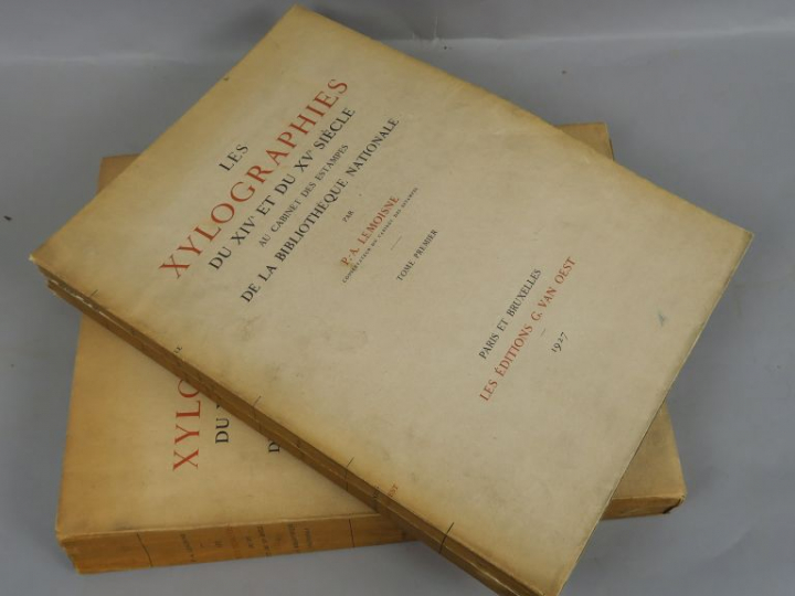 LEMOISNE (P.-A.). Les xylographies du XIVe et XVe siècles au Cabinet d