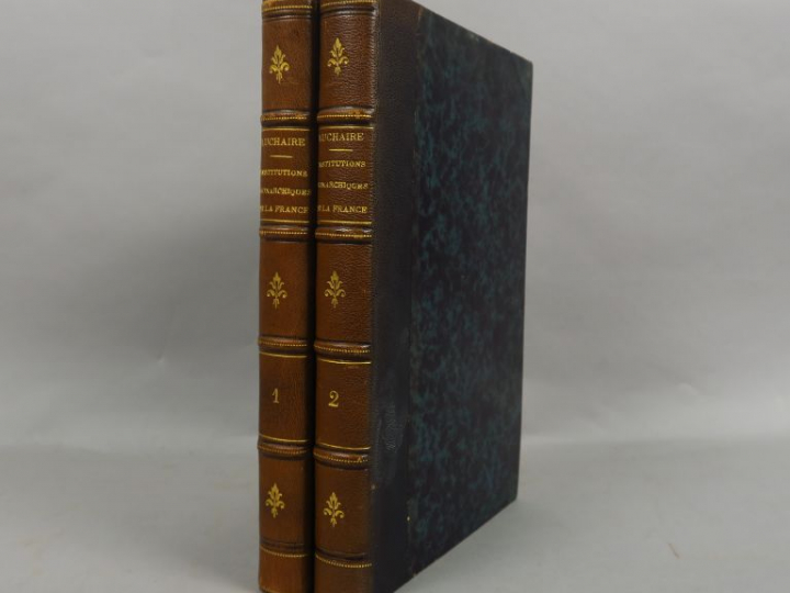 LUCHAIRE (Achille). Histoire des institutions monarchiques de la Franc