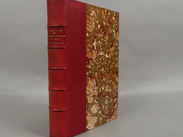 MARY LAFON. Histoire littéraire du Midi de la France. Paris, Reinwald 