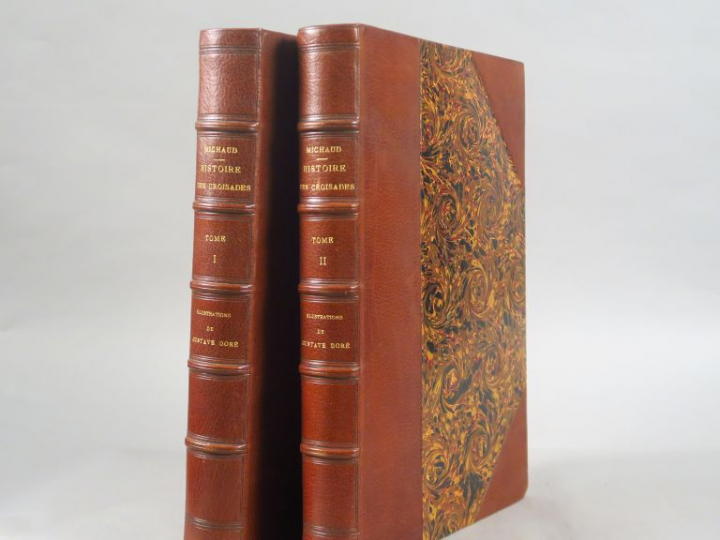 MICHAUD. Histoire des Croisades, illustrée de 100 grandes compositions