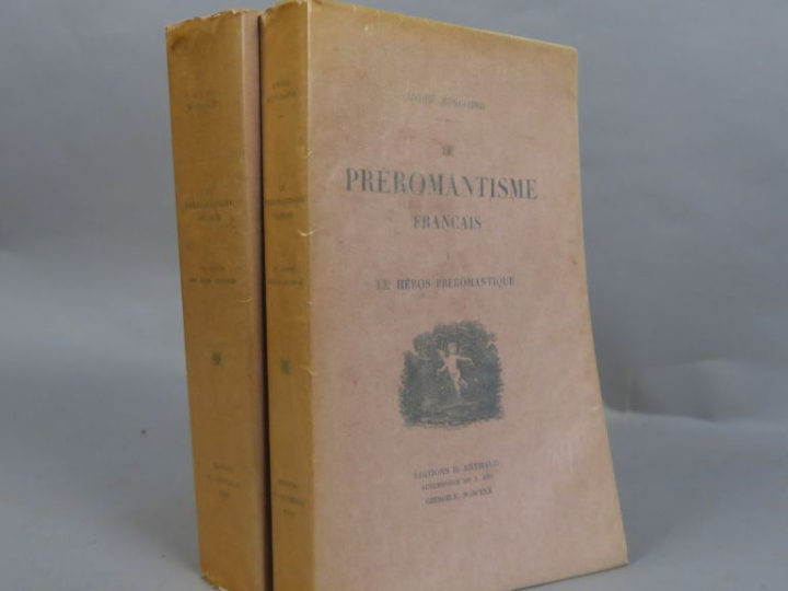 MONGLOND (André). Le Préromantisme français. I. Le héros préromantique