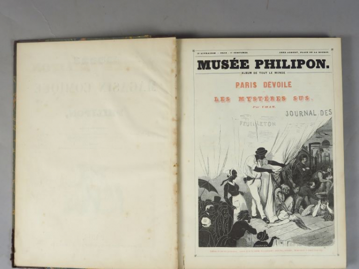 PHILIPON. Musée ou Magasin comique. Paris, Aubert 1843. de la 23è à la