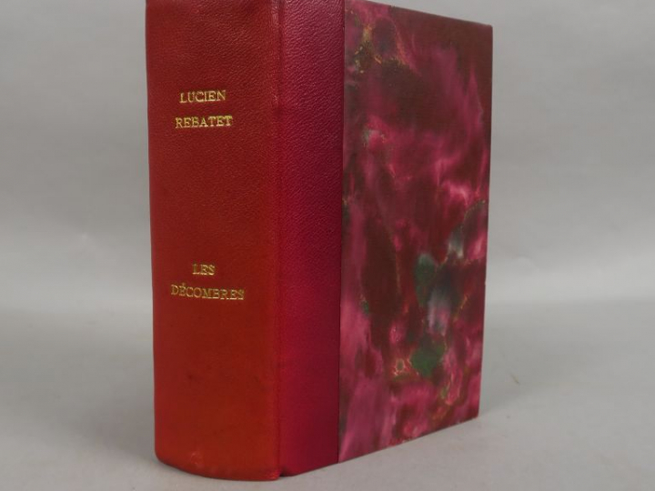 REBATET (Lucien). Les Décombres. Paris, Denoël 1942. in-12. 669 pp. 1/