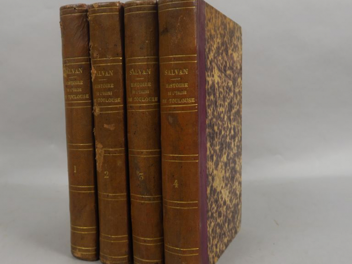 SALVAN (Abbé). Histoire générale de l'Eglise de Toulouse depuis les te