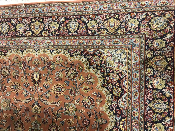 Tapis d'orient en soie