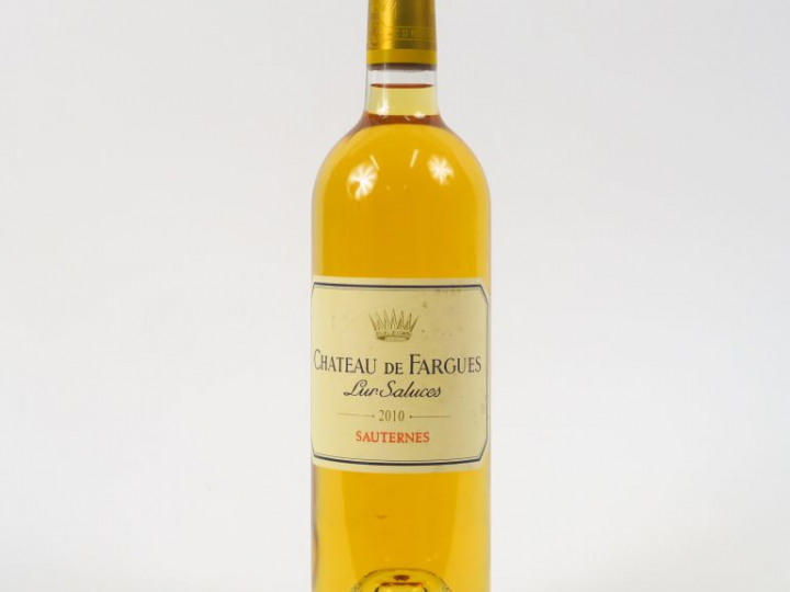 1 BOUTEILLE CHÂTEAU DE FARGUES SAUTERNES - 2010
