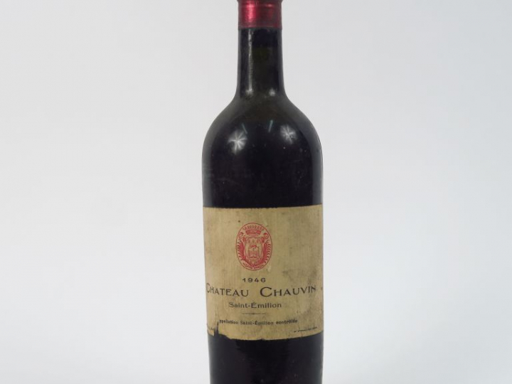 1 BOUTEILLE CHÂTEAU CHAUVIN ST EMILION - 1946 - MEP