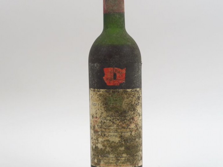 1 BOUTEILLE CHÂTEAU MOUTON ROTHSCHILD 1er GCC PAUILLAC - 1972 - BEP/EA