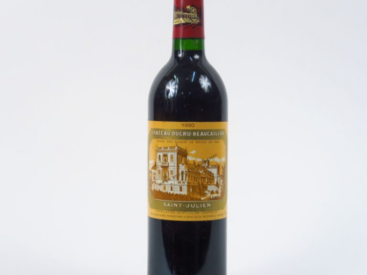 1 BOUTEILLE CHÂTEAU DUCRU BEAUCAILLOU GCC ST JULIEN - 1990 - BG+