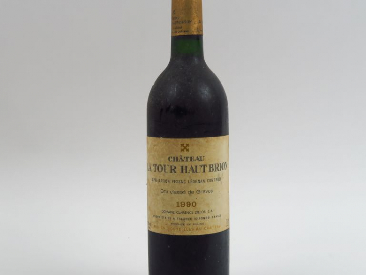 1 BOUTEILLE CHÂTEAU LA TOUR HAUT BRION CC GRAVES - 1990