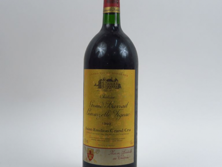 1 MAGNUM CHÂTEAU GRAND BARRAIL LAMARZELLE FIGEAC GC ST EMILION - 1999
