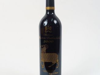 Vente aux enchères 1 BOUTEILLE CHÂTEAU MOUTON ROTHSCHILD 1er GCC PAUILLAC - 2000