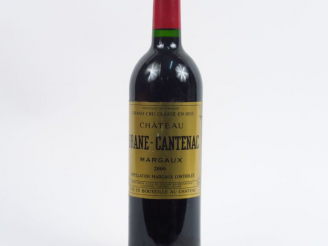 Vente aux enchères 1 BOUTEILLE CHÂTEAU BRANE CANTENAC GCC MARGAUX - 2000