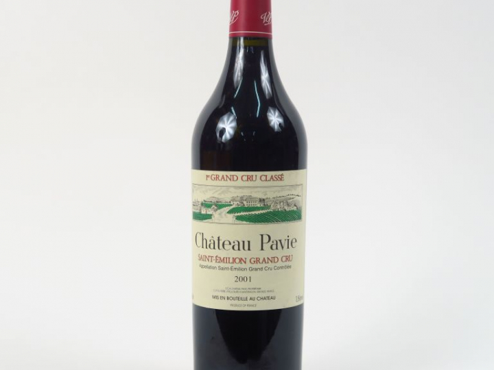 1 BOUTEILLE CHÂTEAU PAVIE 1er GCC ST EMILION - 2001