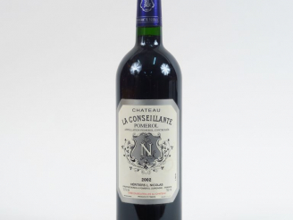 Vente aux enchères 1 BOUTEILLE CHÂTEAU LA CONSEILLANTE POMEROL - 2002