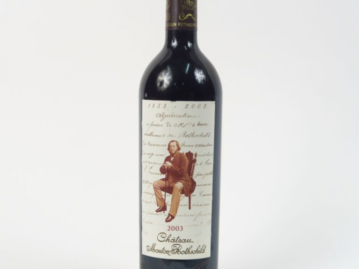 1 BOUTEILLE CHÂTEAU MOUTON ROTHSCHILD 1er GCC PAUILLAC - 2003
