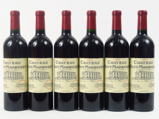Vente aux enchères 6 BOUTEILLES CHÂTEAU HAUT MARBUZET ST ESTEPHE - 2005