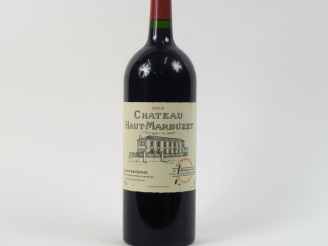 Vente aux enchères 1 MAGNUM CHÂTEAU HAUT MARBUZET ST ESTEPHE - 2010 - ETL GRIFFEE