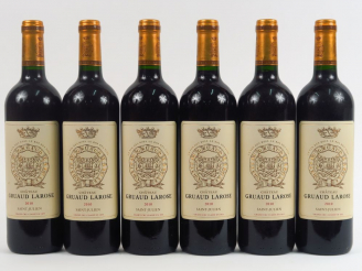 Vente aux enchères 6 BOUTEILLES CHÂTEAU GRUAUD LAROSE GCC ST JULIEN - 2010 - CBO