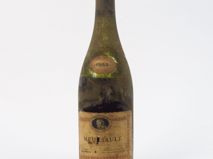 1 BOUTEILLE MEURSAULT ABEL PORTE - 1933 - 10 CM