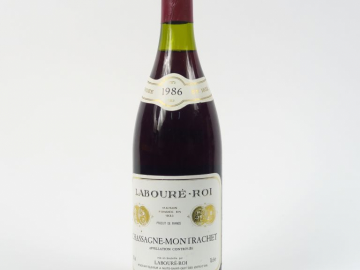 1 BOUTEILLE CHASSAGNE MONTRACHET LABOURE ROI - 1986 -2,5 CM