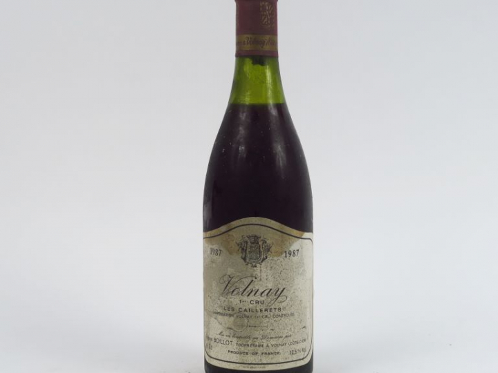 1 BOUTEILLE VOLNAY 1er CRU 'LES CAILLERETS' H. BOILLOT - 1987 - ELA