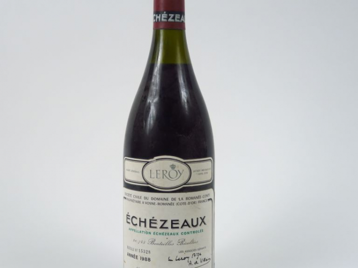 1 BOUTEILLE ECHEZEAUX DOMAINE DE LA ROMANEE CONTI - 1988 - 3,2 CM/CAPS