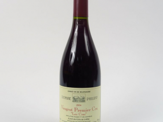 Vente aux enchères 1 BOUTEILLE VOUGEOT 1er CRU 'LES CRAS' DOMAINE PHILIPP - 2004