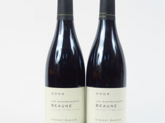 Vente aux enchères 2 BOUTEILLES BEAUNE 1er CRU 'LES MONTREVENOTS' V. DANCER - 2005