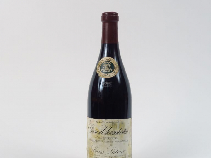 1 BOUTEILLE GEVREY CHAMBERTIN 1er CRU 'LES CAZETIERS' L. LATOUR - 2006