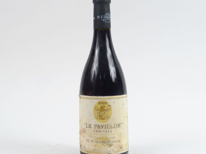 1 BOUTEILLE ERMITAGE ' LE PAVILLON' M. CHAPOUTIER - 2002 - ELA