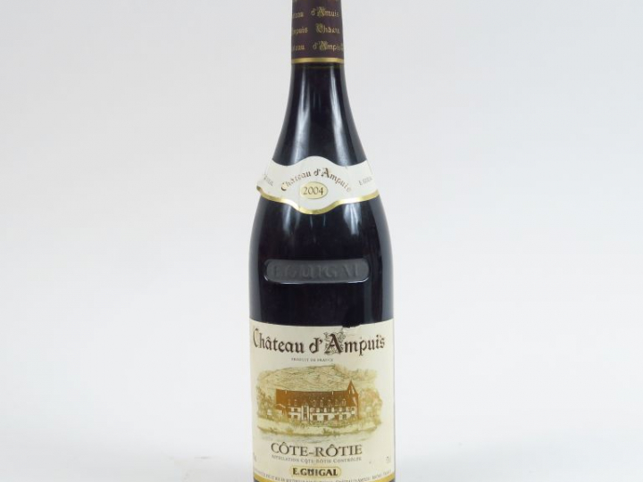 1 BOUTEILLE CÔTE ROTIE CHÂTEAU D'AMPUIS GUIGAL - 2004