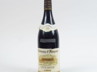 Vente aux enchères 1 BOUTEILLE CÔTE ROTIE CHÂTEAU D'AMPUIS GUIGAL - 2004